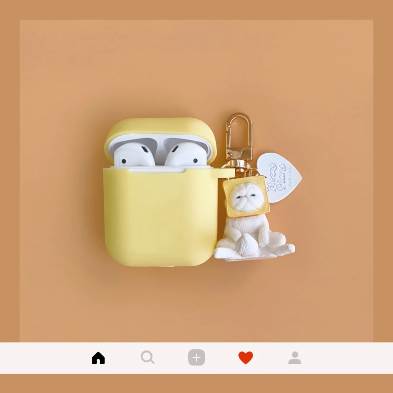 Защитный чехол для AirPods силиконовый мягкий беспроводной гарнитуры Bluetooth Женский