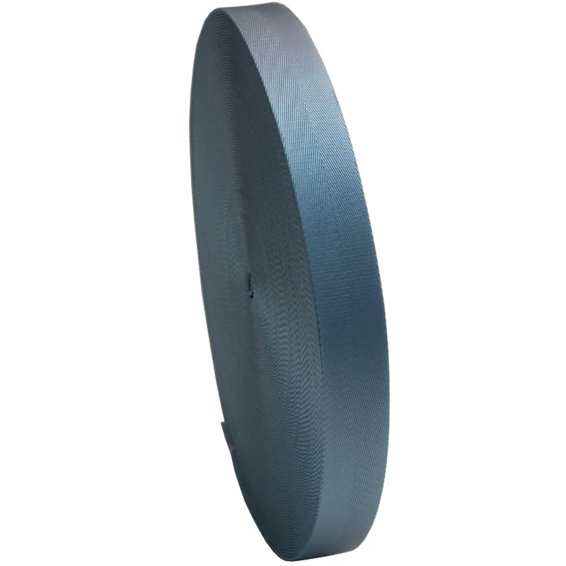 New 1.5 Inch High Quality 38mm Herringbone Tape 100 % Nylon Webbing Hot Sale 50 Yards/Roll Light Blue Color 1.35mm Thickness | Дом и сад