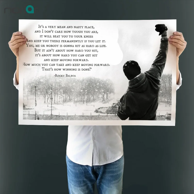 Настенные картины на холсте фильмы Рокки Бальбоа лучший боксерский