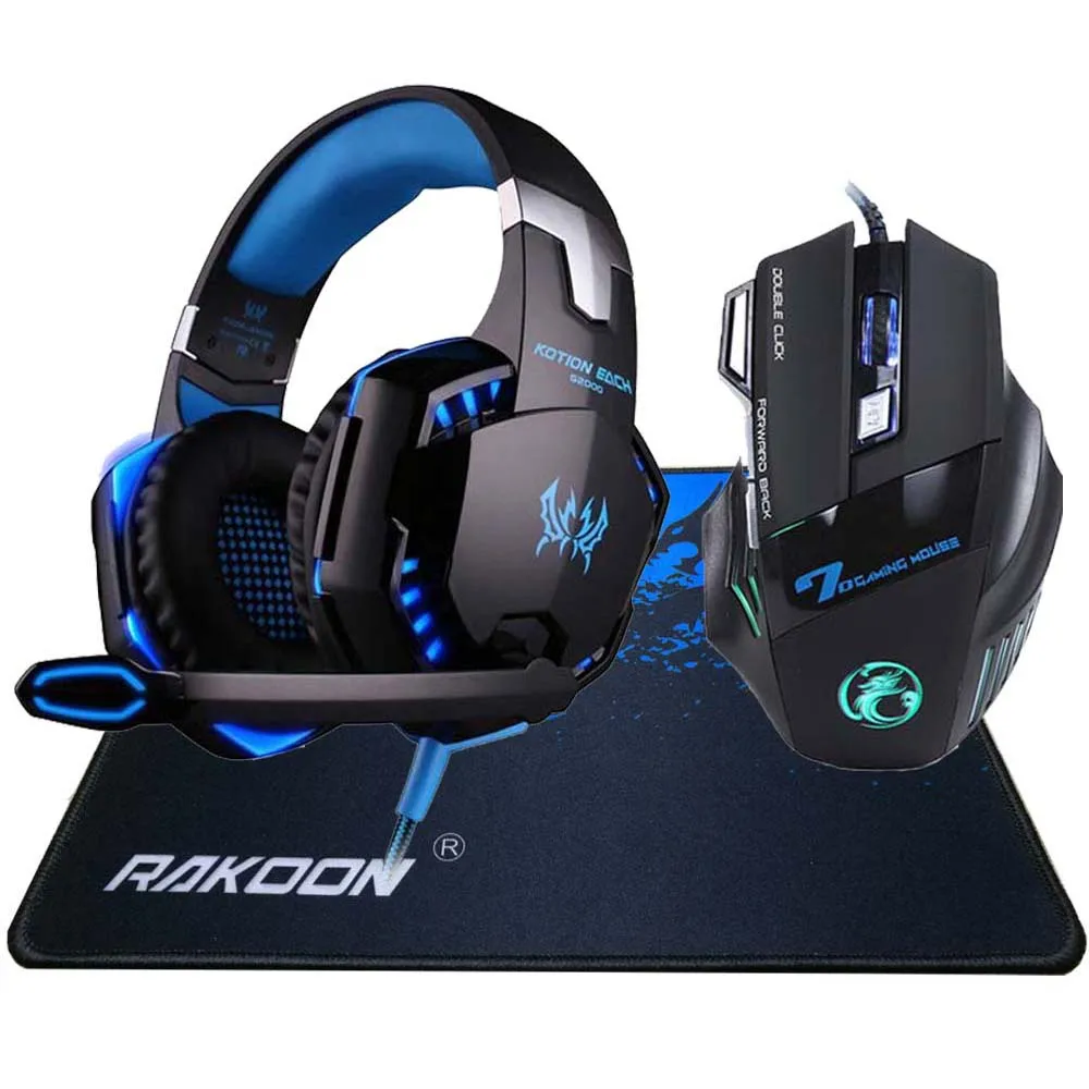 5500 dpi X7 Pro игровая мышь+ Hifi Pro Игровые наушники игровая гарнитура+ подарок большой игровой коврик для мыши для Pro Gamer