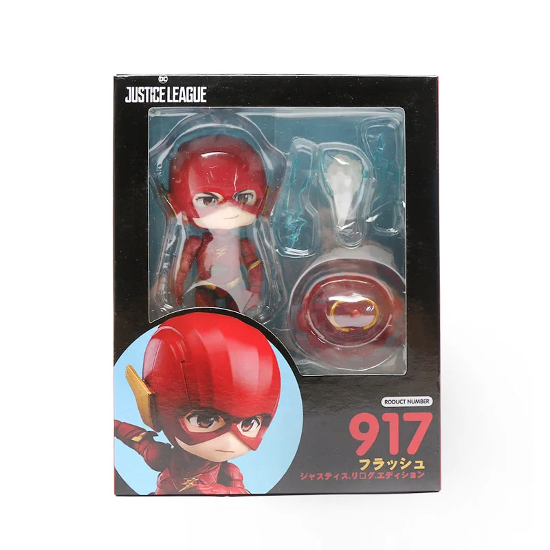 917 with box 8-9 см игрушки Marvel Nendoroid Мстители Бесконечность ВОЙНЫ ЖЕЛЕЗНЫЙ ЧЕЛОВЕК Mk50 ПВХ фигурка Черная пантера флэш 917 Коллекционная модель - Цвет: 917 with box