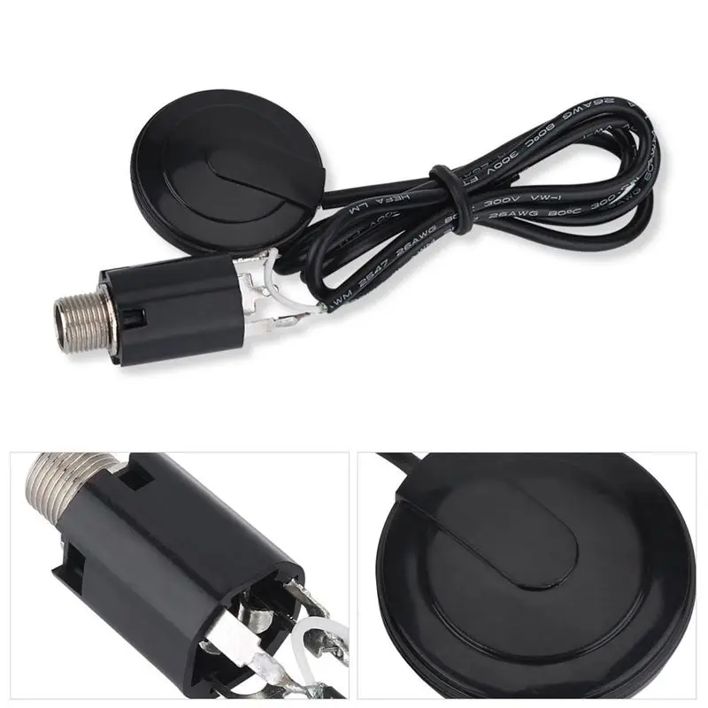 Acoustic Guitar Pickup Piezo Transducer For Violin Ukulele Mandolin | Спорт и развлечения