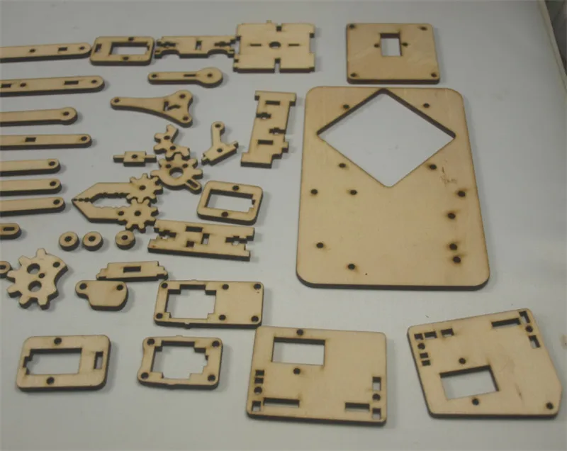Fussor для DIY MeArm ваш робот v1.0 лазерная резка деревянный набор толщина 3 мм карманный