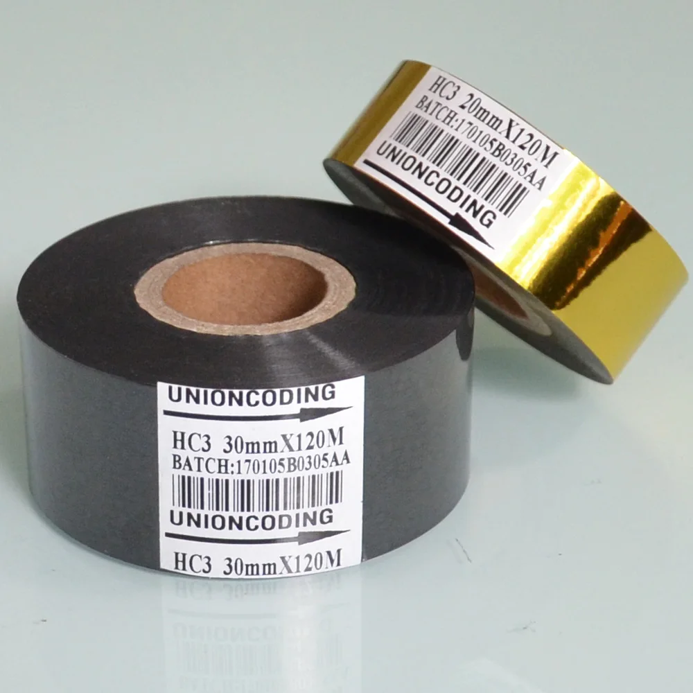 Черная ширина длина 30 мм пластиковый пакет с кодированием партий ленточная