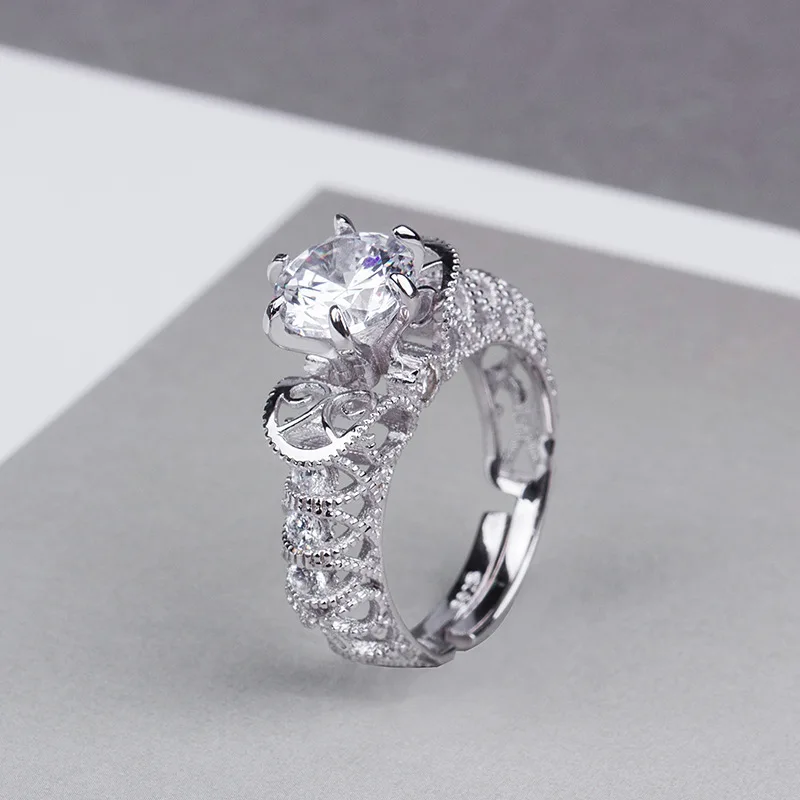 808 STORE Hot Sale Fashion Classic Design Jewelry Adjustable Ring Engagement Wedding Party Rings Accessories | Украшения и