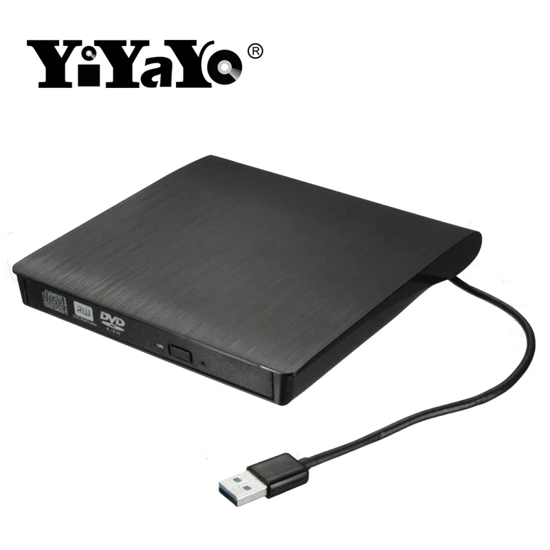 YiYaYo USB 3 0 внешний DVD/CD ROM привод горелка тонкий портативный драйвер CD/RW