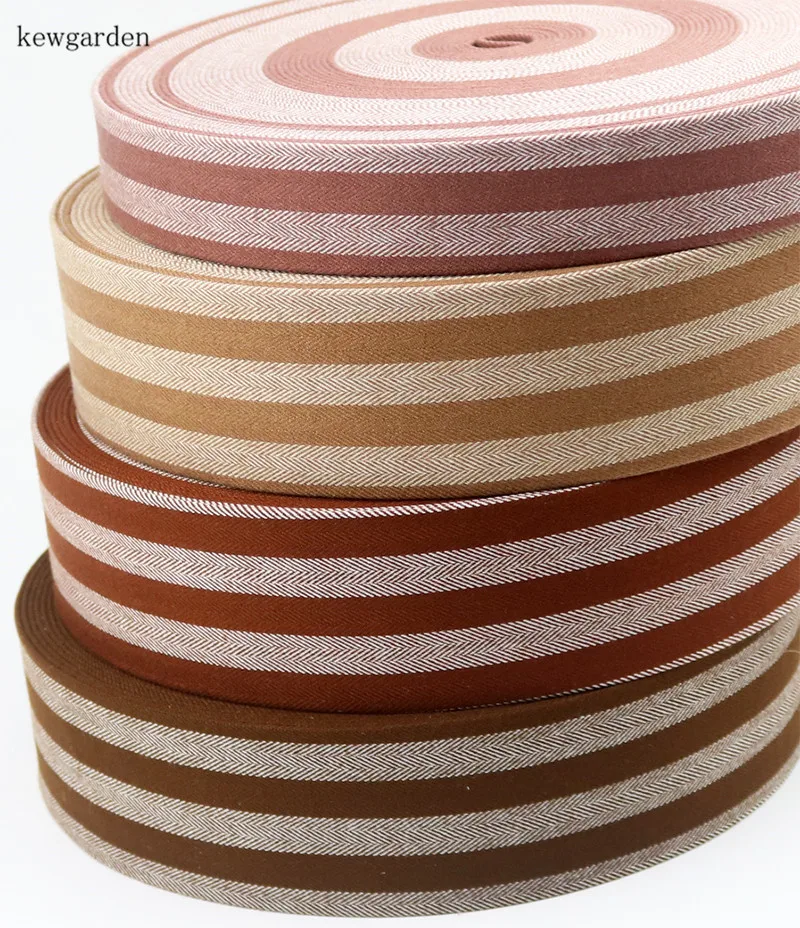 Kewgarden 50mm 5cm Handmade Satin Ribbon Stripe Cotton Layering Cloth Ribbons DIY Bowktie Tape Riband 2m/lot | Дом и сад