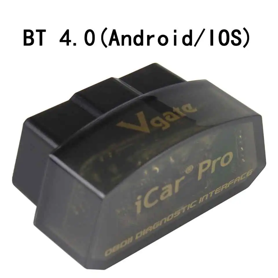 Vgate iCar Pro 4.0 Vgate iCar2 elm327 Bluetooth V2.1 OBD2 диагностический инструмент iCar3 iCar Pro ELM 327 OBD 2 диагностический сканер для Android/iOS - Цвет: Vgate iCar Pro 4.0