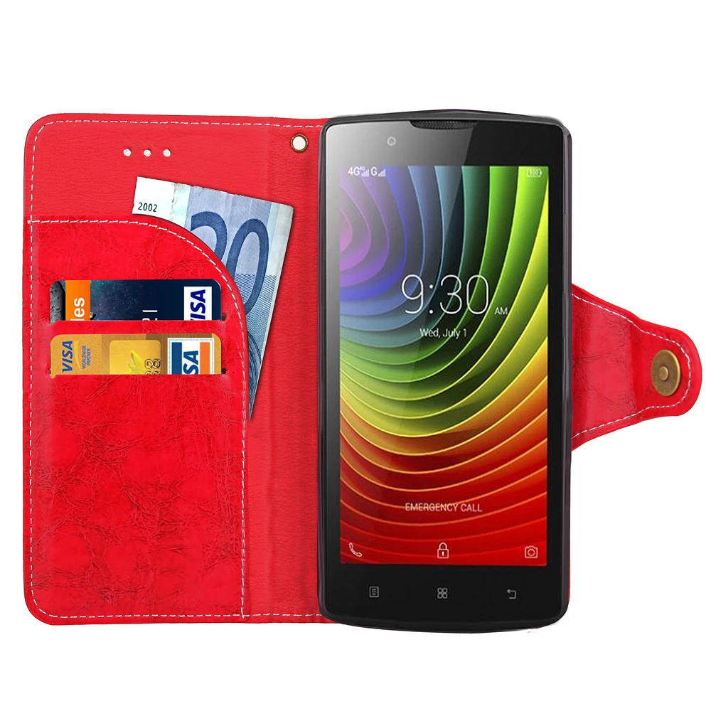 Чехол для телефона Lenovo A2010 A 2010 4 5 &quot откидная ретро кобура из искусственной кожи