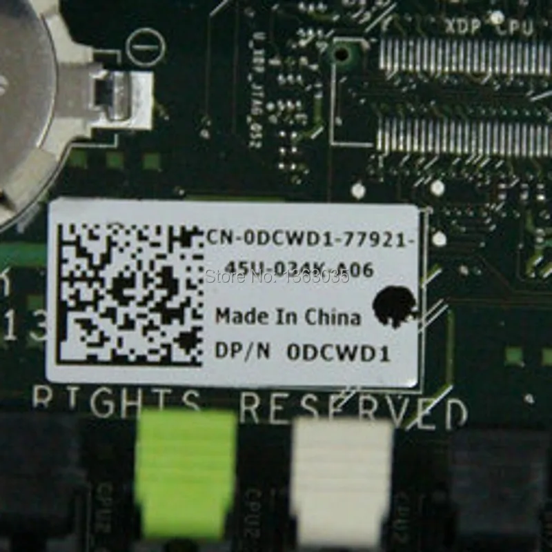 0DCWD1 DCWD1 _ материнская плата для сервера R720 R720XD (только плата) протестирована