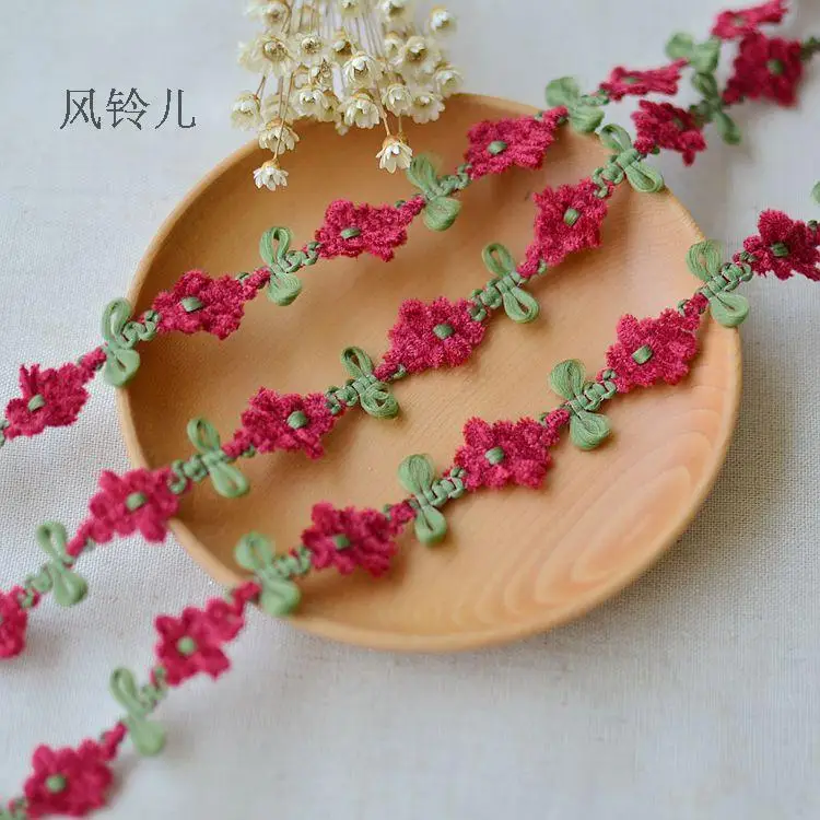 Красная плетеная веревка кружевные аксессуары сценическое кружево - купить по