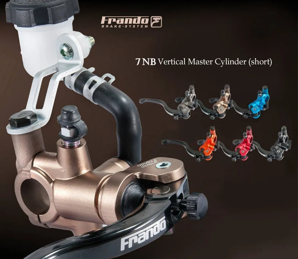 Черный 7NB Motorcyle Цилиндра 17 мм вт/Рычаг Brembo Берингер EBC Galfer Для Frando|cylinder head for