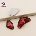 YANRUO Red Siam 3256 галактические Стразы для шитья хрустальные стразы для шитья кристалл с плоской спинкой Стразы бусины на платье