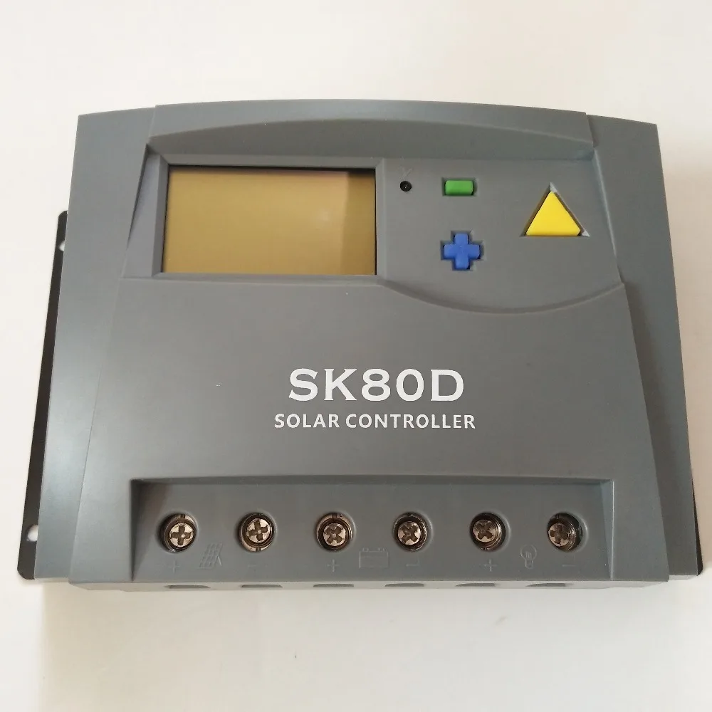 CE RoHS 12V 24V Солнечный контроллер 80A 100A 48V регулятор напряжения ШИМ заряда ЖК