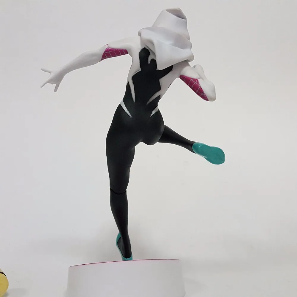 Человек-паук фигурку женщина-паук Гвен Стейси 220 мм аниме супергероя Spider-женщина