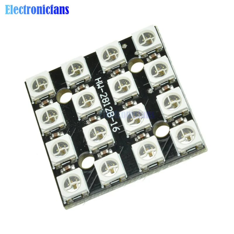16 бит светодиодный RGB лампы WS2812B 5050 со встроенными драйверами для Arduino |