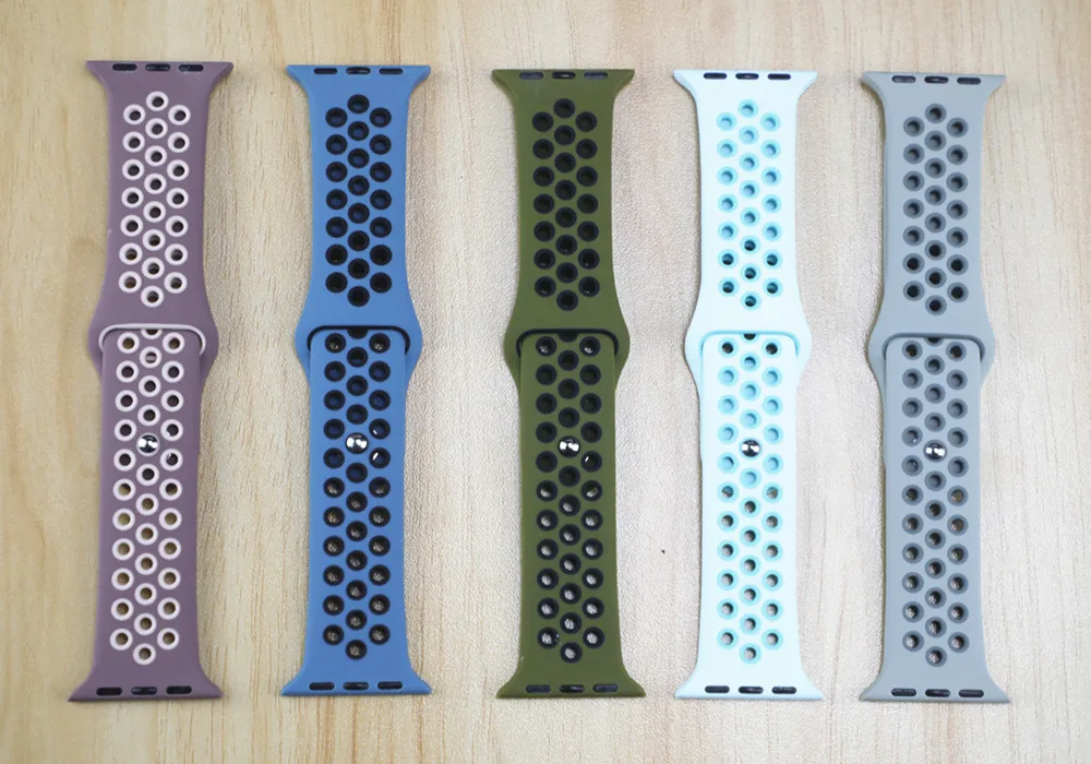 Спортивный ремешок для apple watch band 44 мм/40 мм apple watch 5 4 3 band iwatch band 5 42 мм/38 мм correa браслет ремень аксессуары для часов