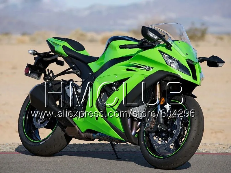 No. 22 Инъекций завод зеленый для KAWASAKI NINJA ZX 10 сотрудников отдела исследований ZX10R 16, 17, 18, 42HM13 ZX 10R ZX1000 ZX 1000 ZX-10R комплект обтекателей - Цвет: No. 22