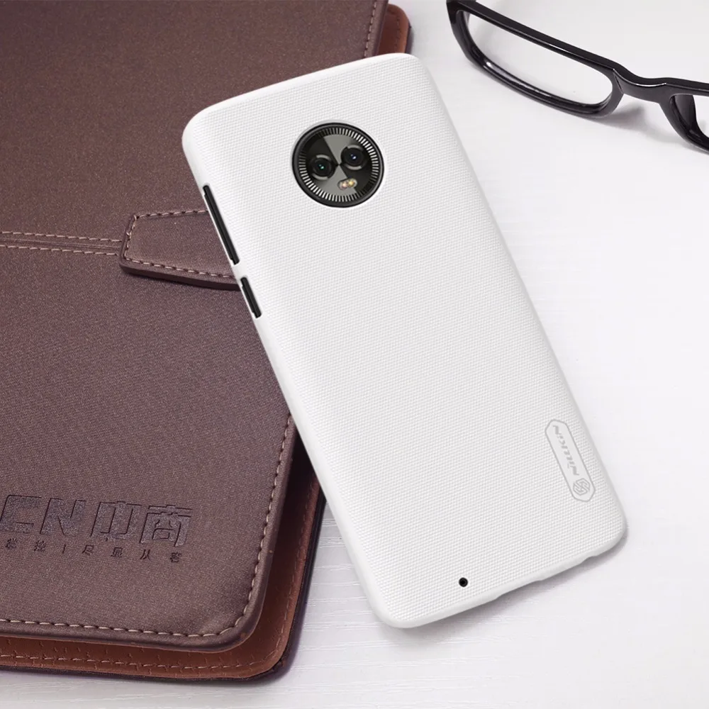 Чехол Nillkin для Motorola Moto G6/G6 Plus, суперматовый защитный жесткий пластиковый чехол для Motorola Moto Z3 Play, чехол Z3