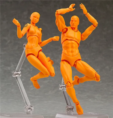 Аниме Archetype He She Ferrite Figma подвижные тела Кун тело Чан фигурку модель куклы для