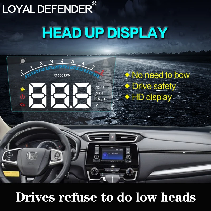 Loyal Defender 2018 HUD (дисплей на лобовом стекле) usb навигатор используемый во всех
