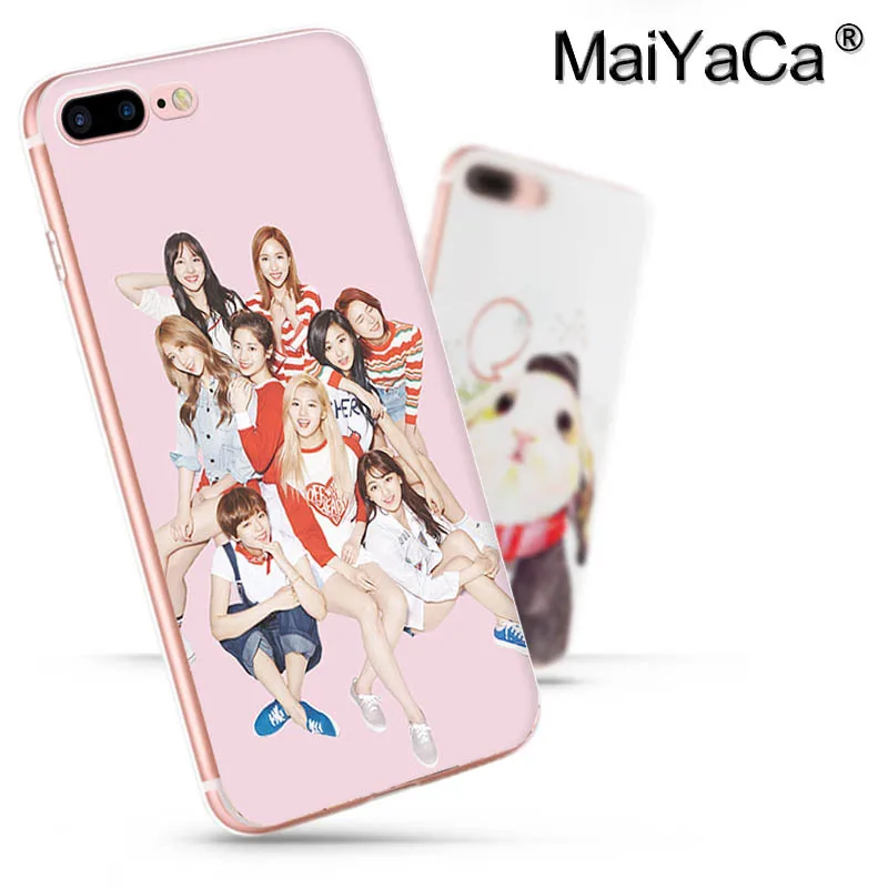 MaiYaCa TWICE Kpop Twice Mina Momo DIY Phone Accessories Case for iPhone 8 7 6 6S Plus X 5 5S SE 11pro case Cover | Мобильные