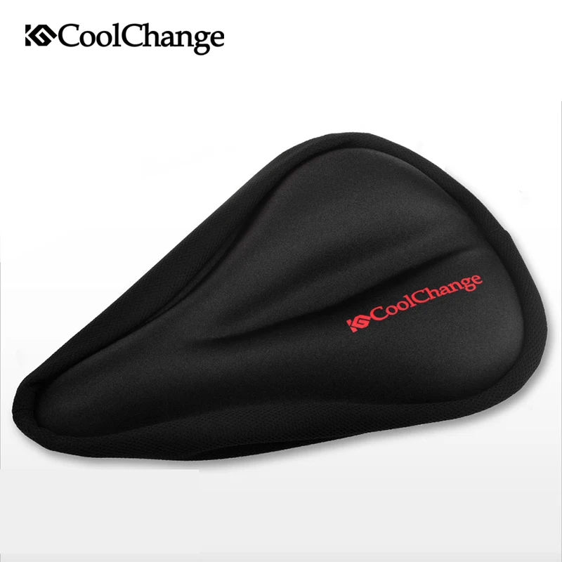 Чехол для велосипедного седла CoolChange силиконовый гелевый удобное дышащее мягкое