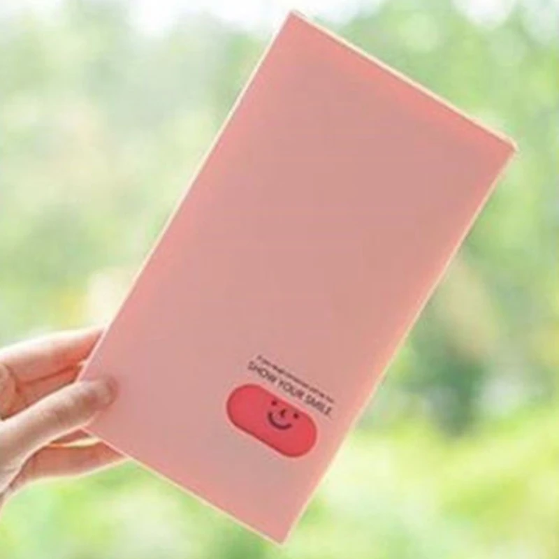 Pink New 120 Pockets Card Photocard Name Card ID Holder Drop Shipping - Цвет: Pink