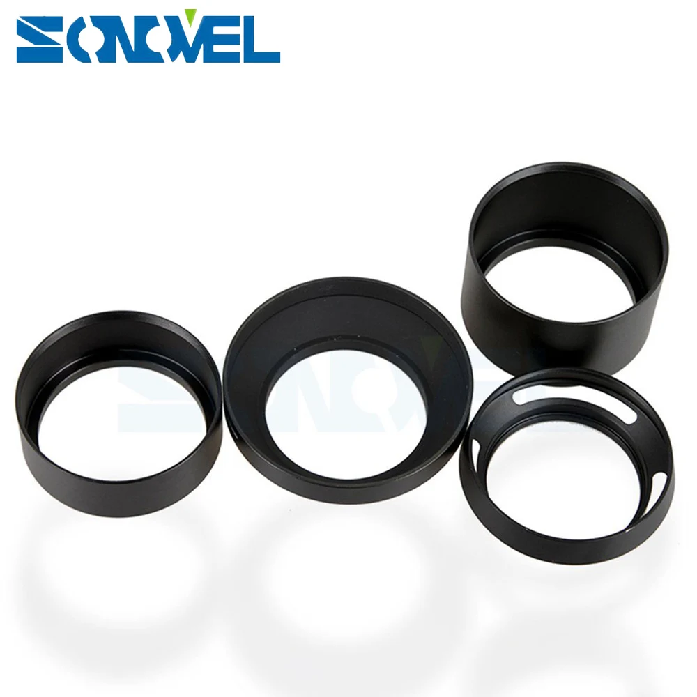 49 мм стандартная/телефото/широкоугольная/изогнутая металлическая бленда с