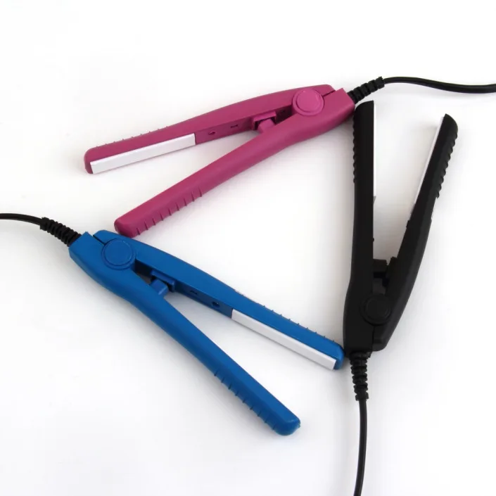Мини Электрический Керамический выпрямитель для завивки волос утюжок щипцы