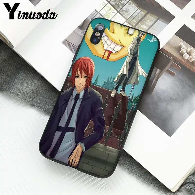Yinuoda Death the Kid Soul Eater нарисовать красивую аксессуары для телефона чехол Apple iPhone 8 7 6 6S