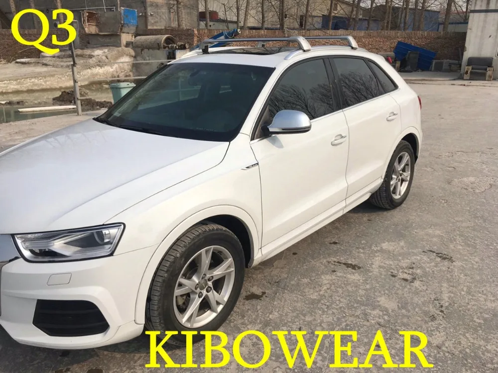 Kibowear для Audi A6 C6 4F S6 A4 A5 B8 SQ3 Q3 A8 4E сторона боковое зеркало Чехлы Кепки серебристый матовый хром 2008 2009 2010 2012