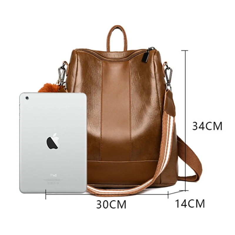 Женские рюкзаки модный качественный кожаный рюкзак школьная сумка для мужчин