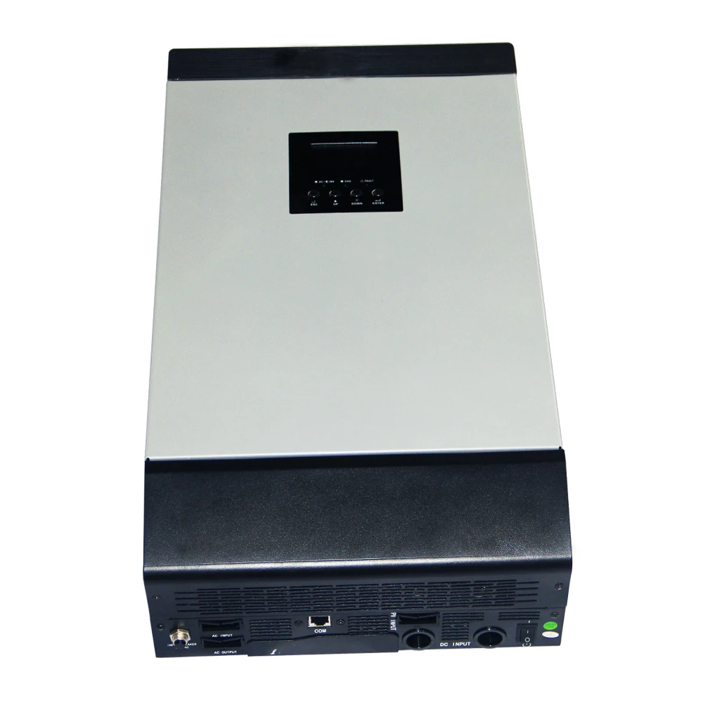 3000VA 2400 Вт Чистая Синусоидальная волна инвертор Гибридный инвертор 24VDC вход 220VAC выход с MPPT контроллер солнечного зарядного устройства 25A