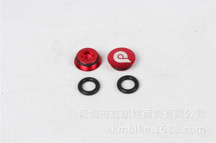 red Litepro алюминиевый сплав полый велосипед цепь колеса правая рукоятка Крышка совместима с M610 XT BMX велосипедные шатуны крышки - Цвет: red