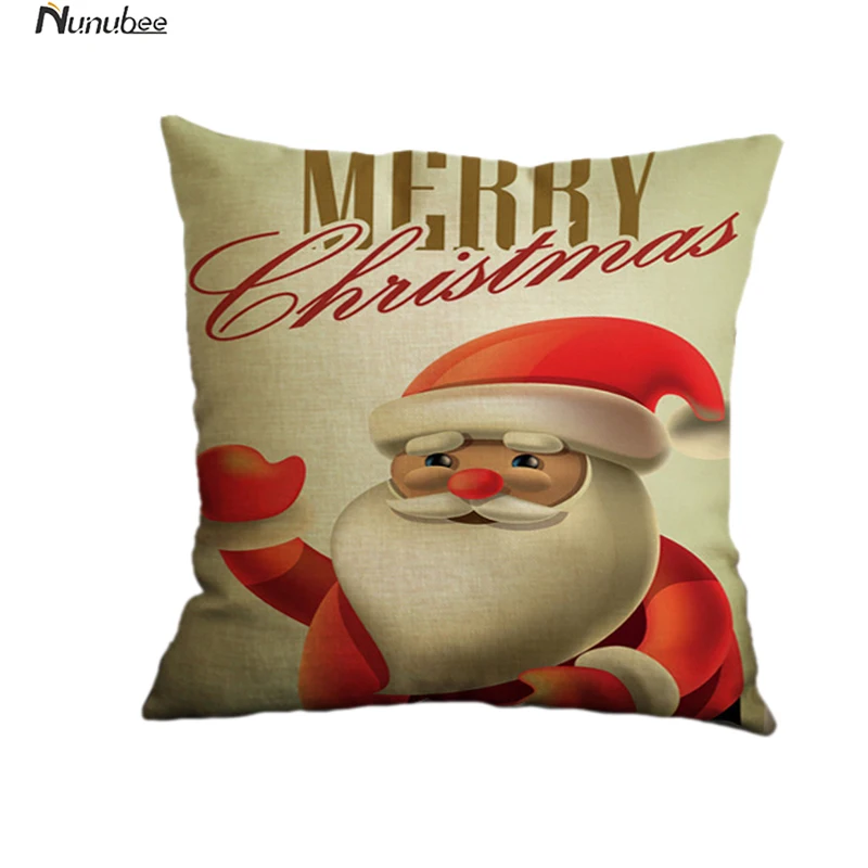 18 &quotВеселый Рождество серии Чехлы для подушек Санта Клаус Лось рождественские