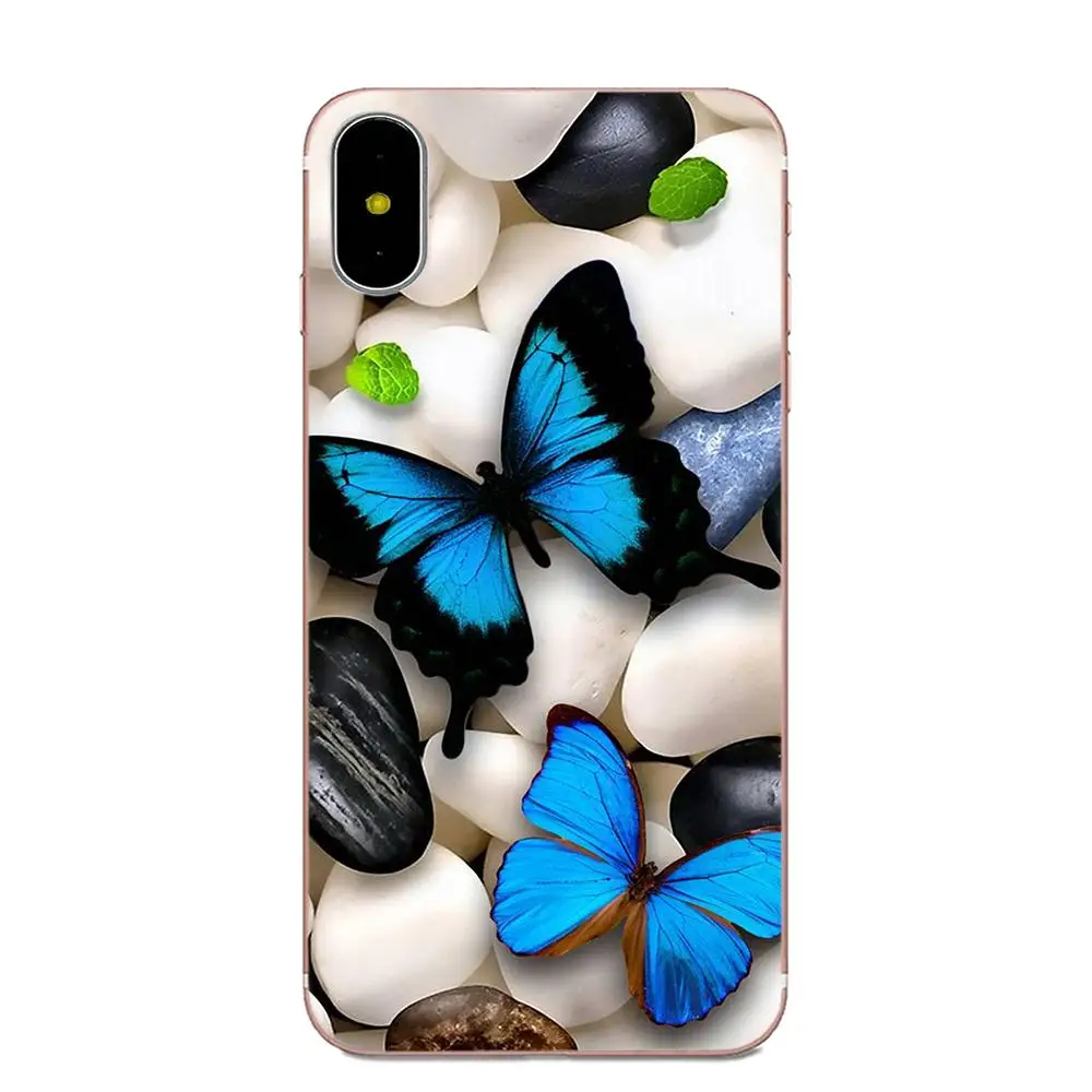 Красочные красивые цветы бабочки Diy рисунок ТПУ для Galaxy J1 J2 J3 J330 J4 J5 J6 J7 J730 J8 2015 2016