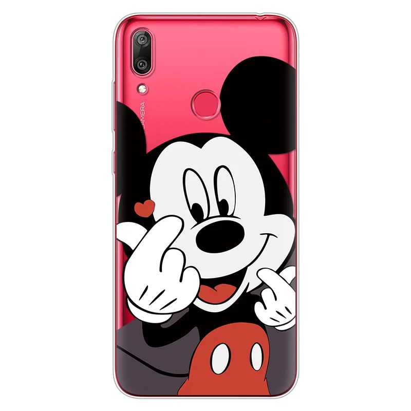 mqbx Милая мультяшная пара для huawei Y7, Силиконовый ТПУ чехол, мягкий чехол для телефона, чехол для huawei Y7 Y 7 Y7Pro Y7 Pro чехол - Color: mqbx
