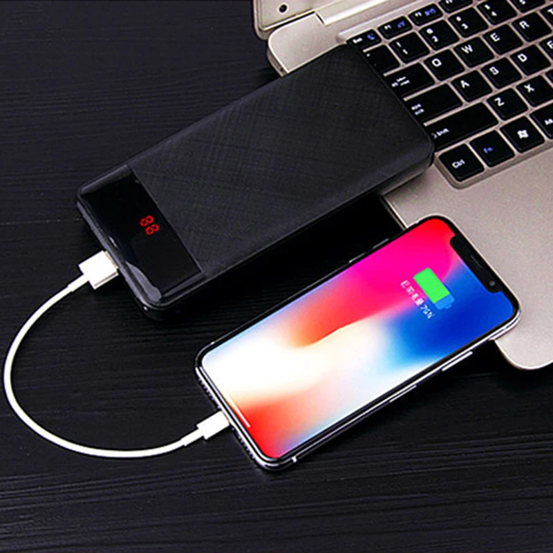 Новый 20000 mAh 3 USB внешний аккумулятор портативное зарядное устройство Bateria Externa