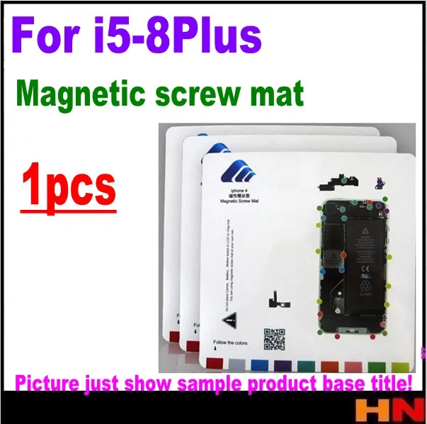 1 шт. Новый профессиональный магнитный коврик для ремонта iPhone 5 5s 6 6S 7 8 plus 7p p
