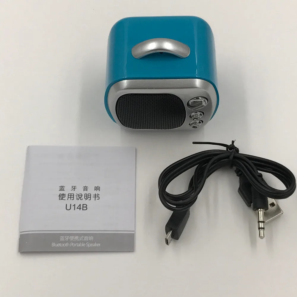 Миниатюрный беспроводной Bluetooth-динамик в ТВ-стиле симпатичный портативный