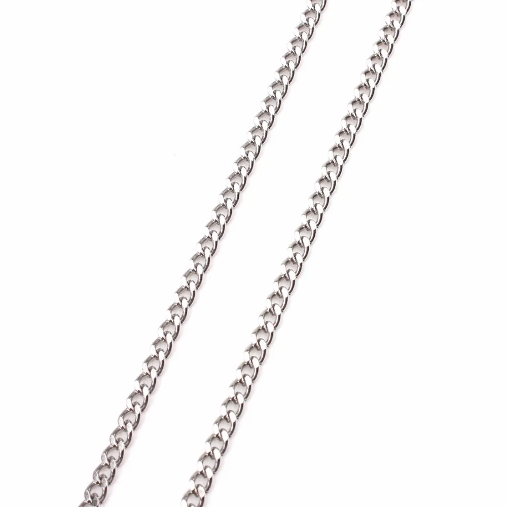 2 метра Горячая продажа ожерелья из нержавеющей стали плетеные цепочки для DIY