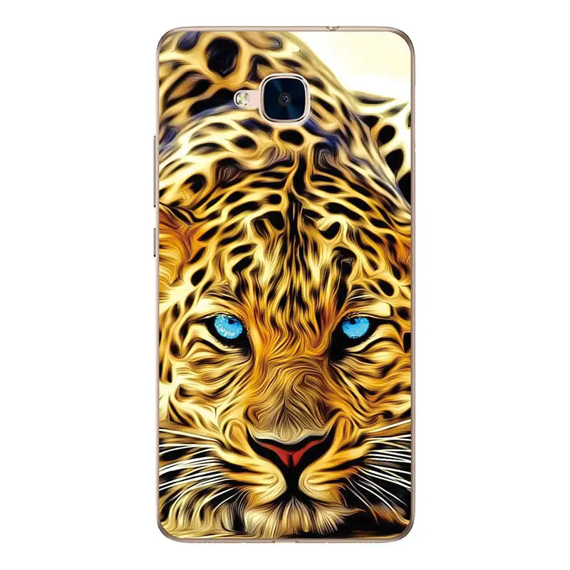 Чехол для Huawei Honor 5C задняя крышка мобильного телефона чехлы с животными 5 2 &quotбез