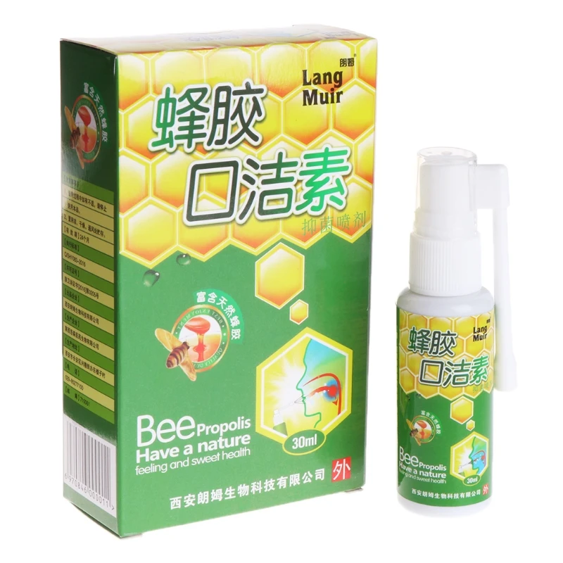 

30ml Bacteriostatic Oral Care Spray Stop Bad Breath Stench Clean Mouth Freshener