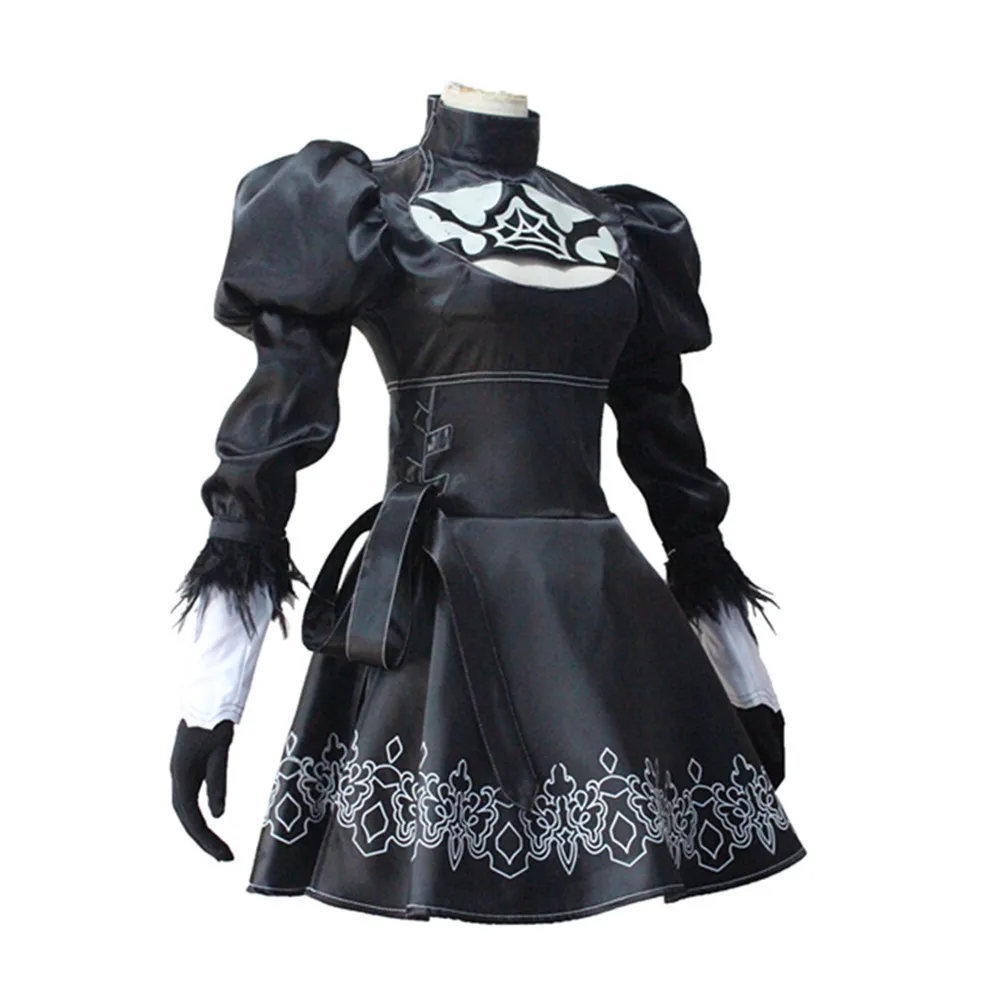 Женский костюм для костюмированной вечеринки Nier Automata на Хэллоуин|Костюмы аниме| |