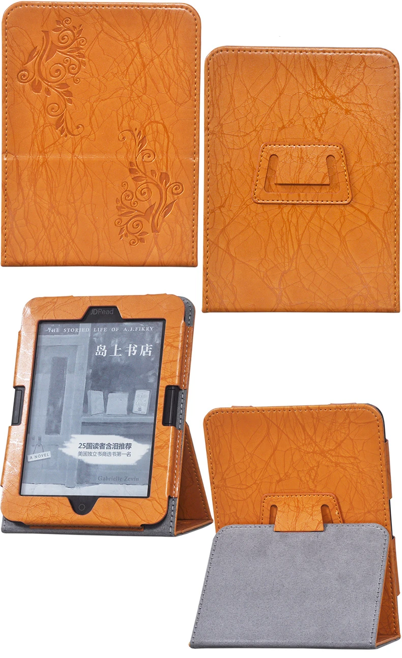 T63 чехол с резным чехлом для Boyue T63 JDRead eReader Flip книга форматом в пол-листа чехол с магнитным замком