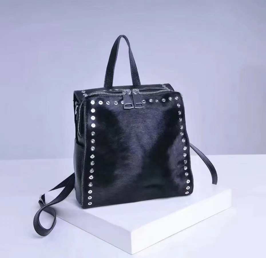 Женская сумка-мессенджер из искусственной кожи высокого качества с натуральным