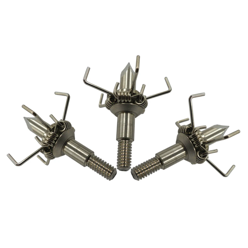 

3PCs Judo Broadheads 100Grain 5 Claws Points for Hunter Archery Hunting