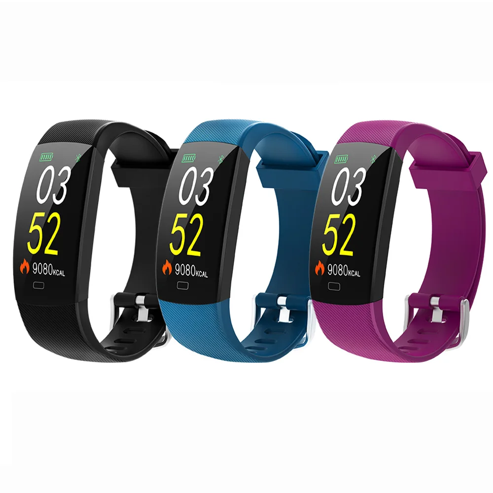 Водонепроницаемый смарт браслет Imosi F64C IP68 с пульсометром и шагомером|waterproof fitness
