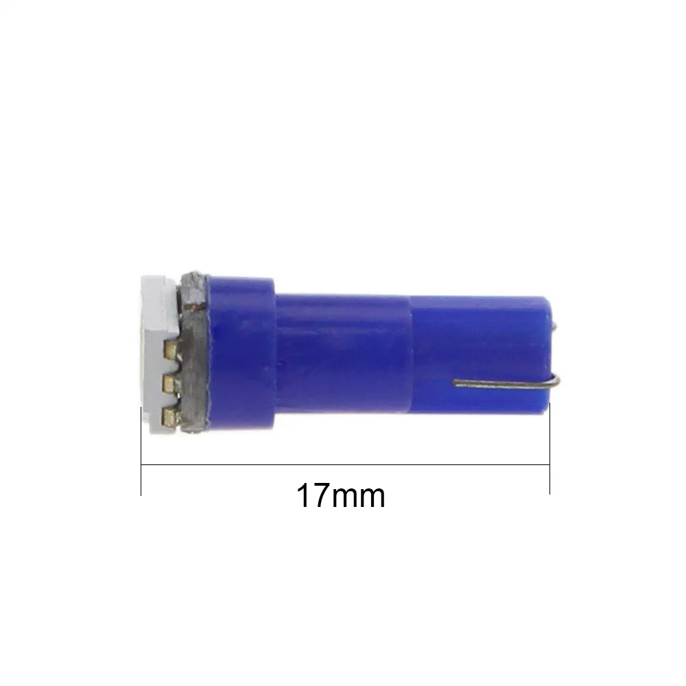 KEIN 100 шт. 12 В w3w светодиодный светильник T5 5050 1SMD авто Стайлинг приборная панель